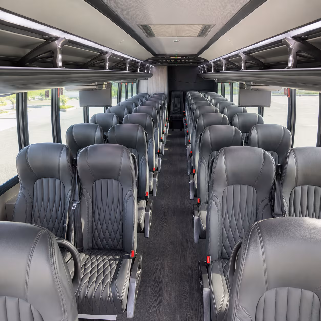 Gilbert School Event Transportation party bus exterior